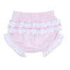 LIL' BUNNY APPLIQUE RUFFLE DIAPER COVER SET