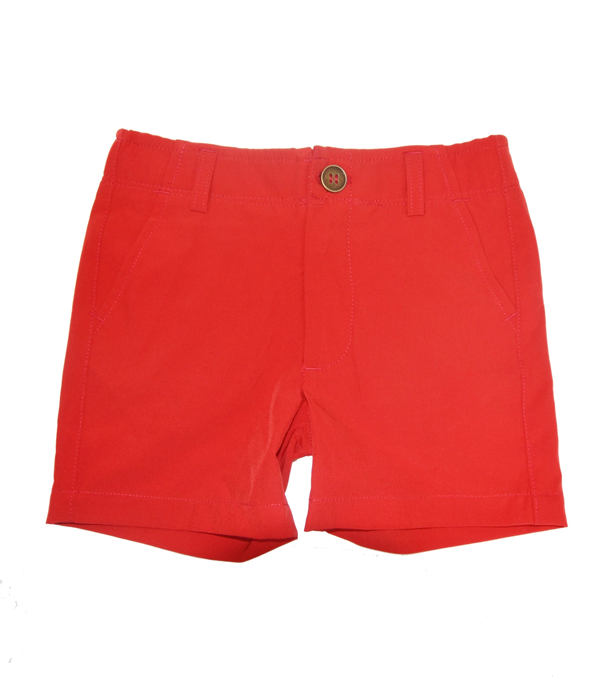 Bald Head Blues Youth Performance Shorts Red