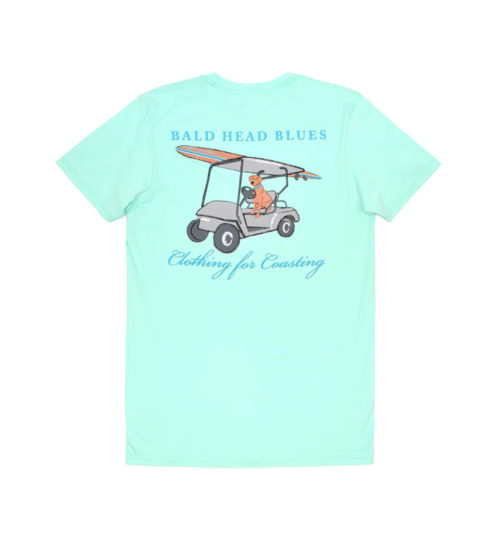 Bald Head Blues Dog SS Tee Mint Youth