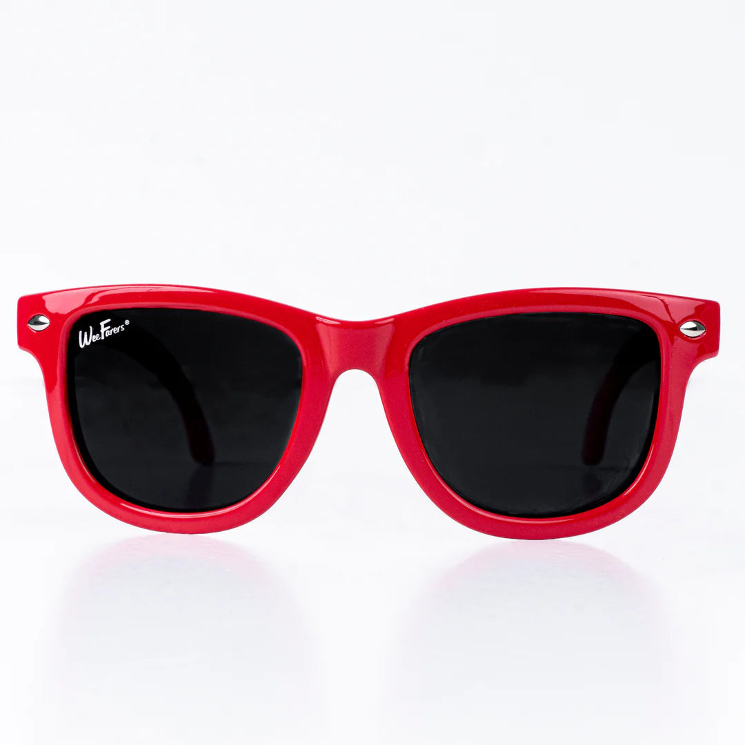 WeeFarers Polarized Sunglasses - Popsicle Red