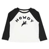 Aura Howdy Raglan Tee
