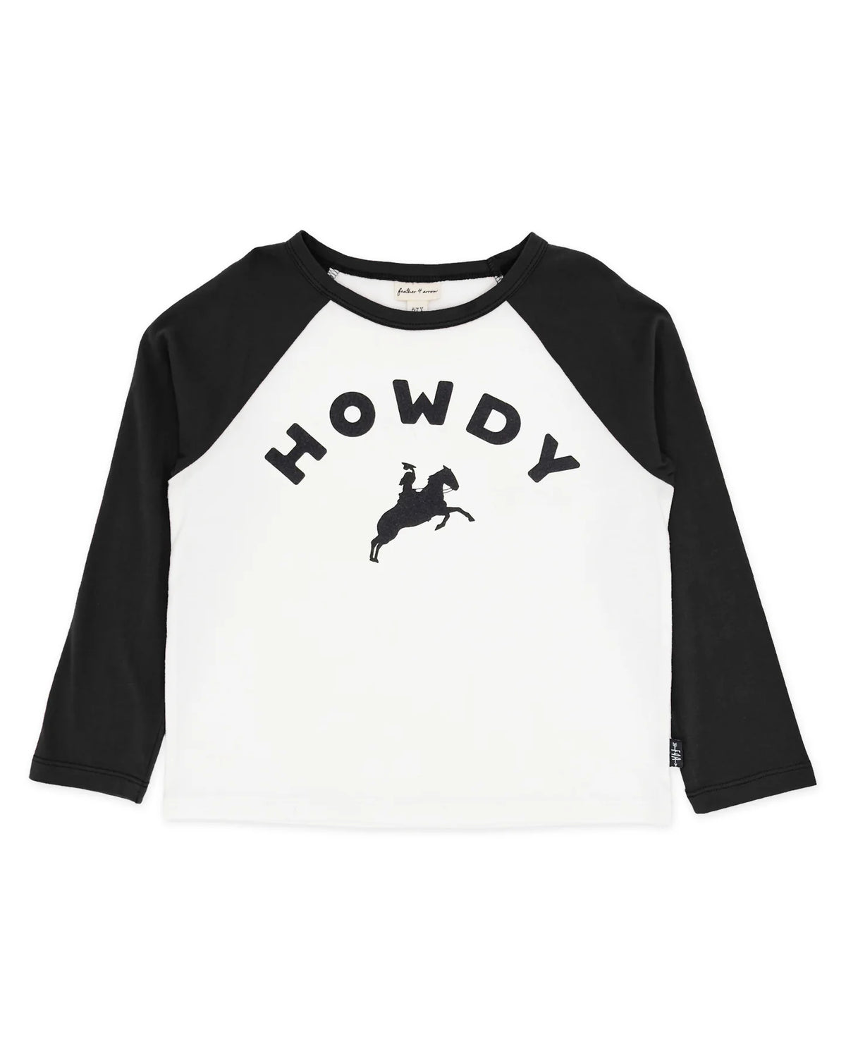 Aura Howdy Raglan Tee