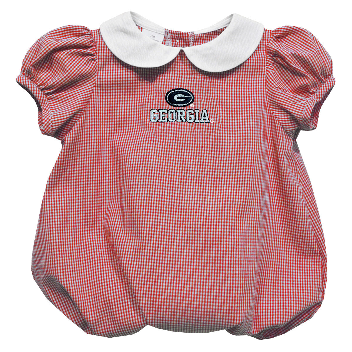 Girls Bubble Georgia Bulldogs Embroidered Cardinal