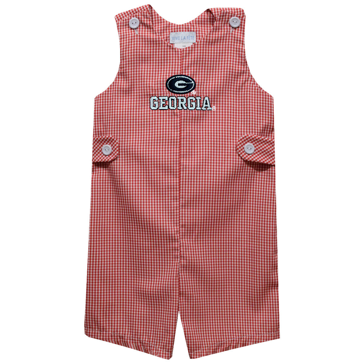 Jon Jon Georgia Bulldogs Embroidered Cardinal
