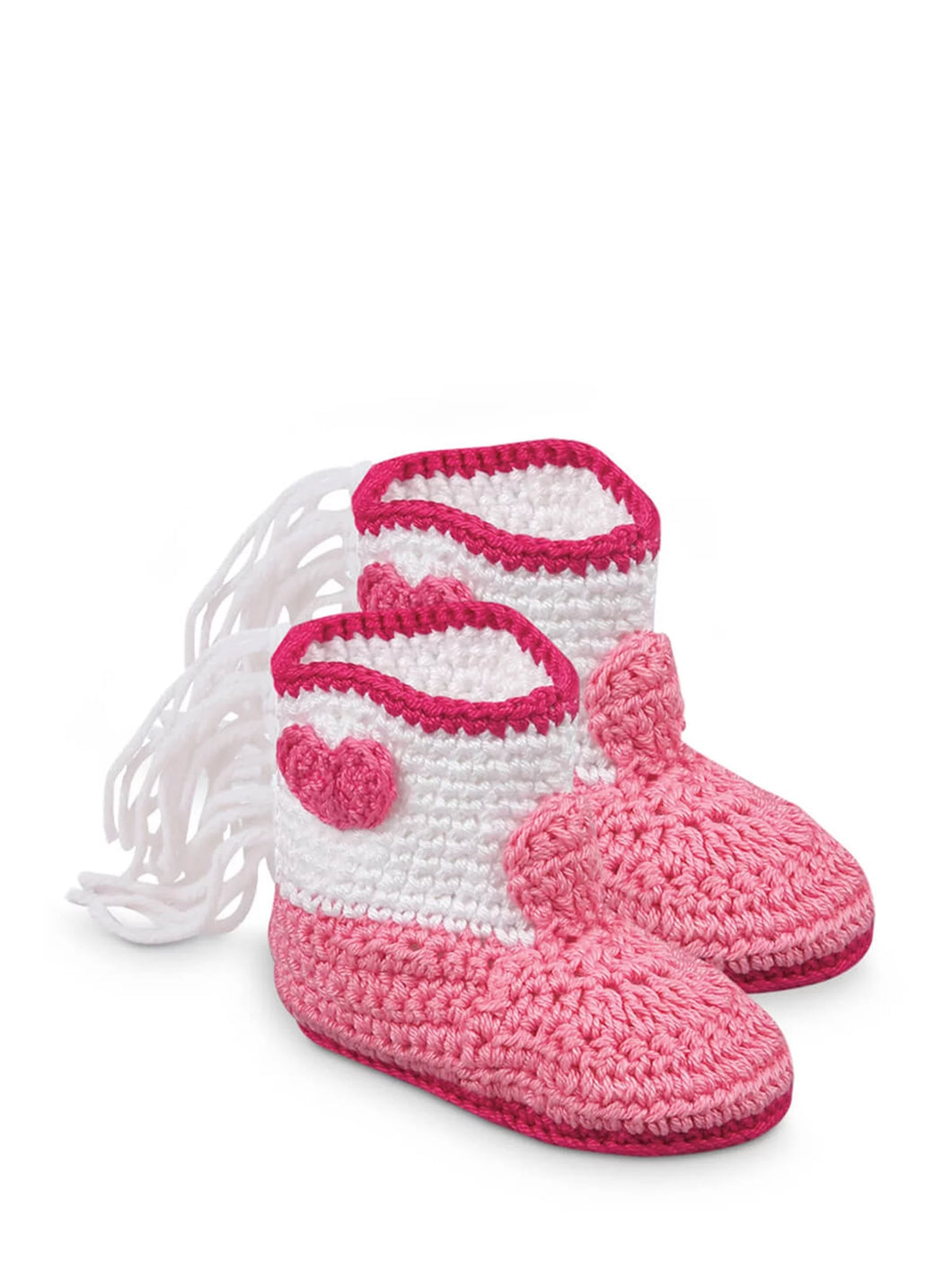 Jefferies Socks Newborn Cowgirl Crocheted Boots