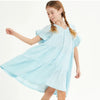 Good Girl Ruffle Sleeve Tiered Gauze Dress