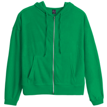 Load image into Gallery viewer, Suzette French Terry Zip Jacket and Short Set - Green
