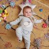 Baa Baa Solid Blue Chenille Magnetic Sweater Set (Copy)