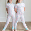 Sweet Bay Clothing Pink/Blue Crab 2 piece PJ set