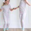 Sweet Bay Clothing Pink/Blue Crab 2 piece PJ set