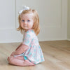 Sweet Bay Pink/Blue Crab Peplum Set