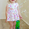 Sweet Bay Popsicle Sleeveless Peplum Bloomer Set