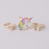 Boutique Butterfly & Unicorn Ring Set