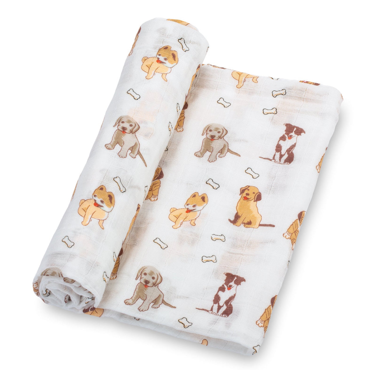 Lolly Banks Swaddle Blanket - Woof Woof