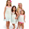 Pink Pelican Razorback Peplum Set