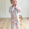 Crawfish Zipper Onesie