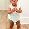 Mint Pelican Bubble Romper