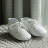 Benny Leather Brogue Oxford Crib Shoe (Infant)