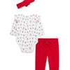 "My First Christmas" Holiday Bodysuit Set