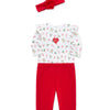 "My First Christmas" Holiday Bodysuit Set