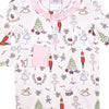 Nutcracker Ruffle Pink Girls Pajama Set