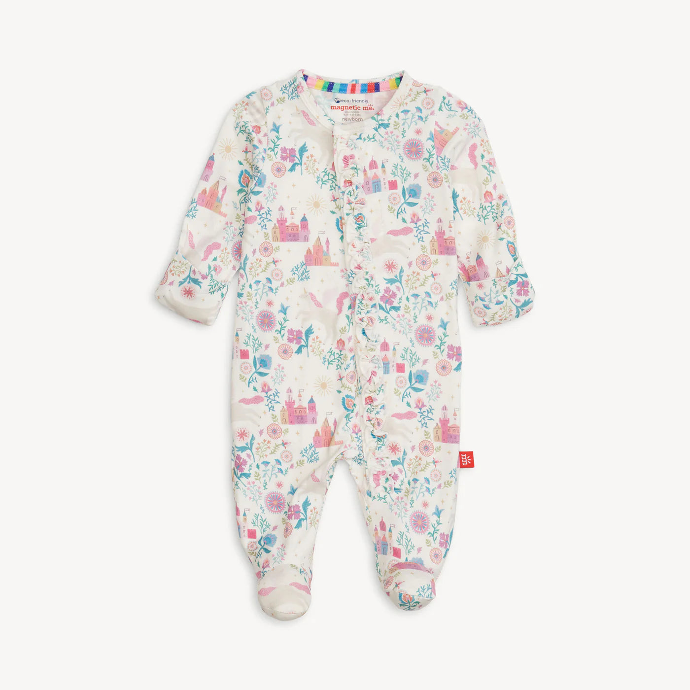 TAIL OF MAGIC MODAL FOOTIE W/ RUFFLE