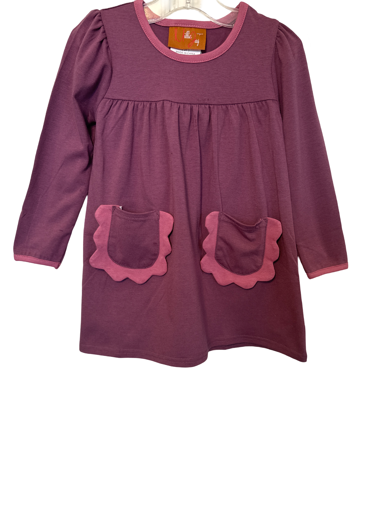 Millie Jay Izzie Dress - Plum