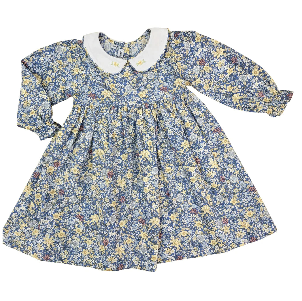 Sweet Dreams Blue Floral Print Dress