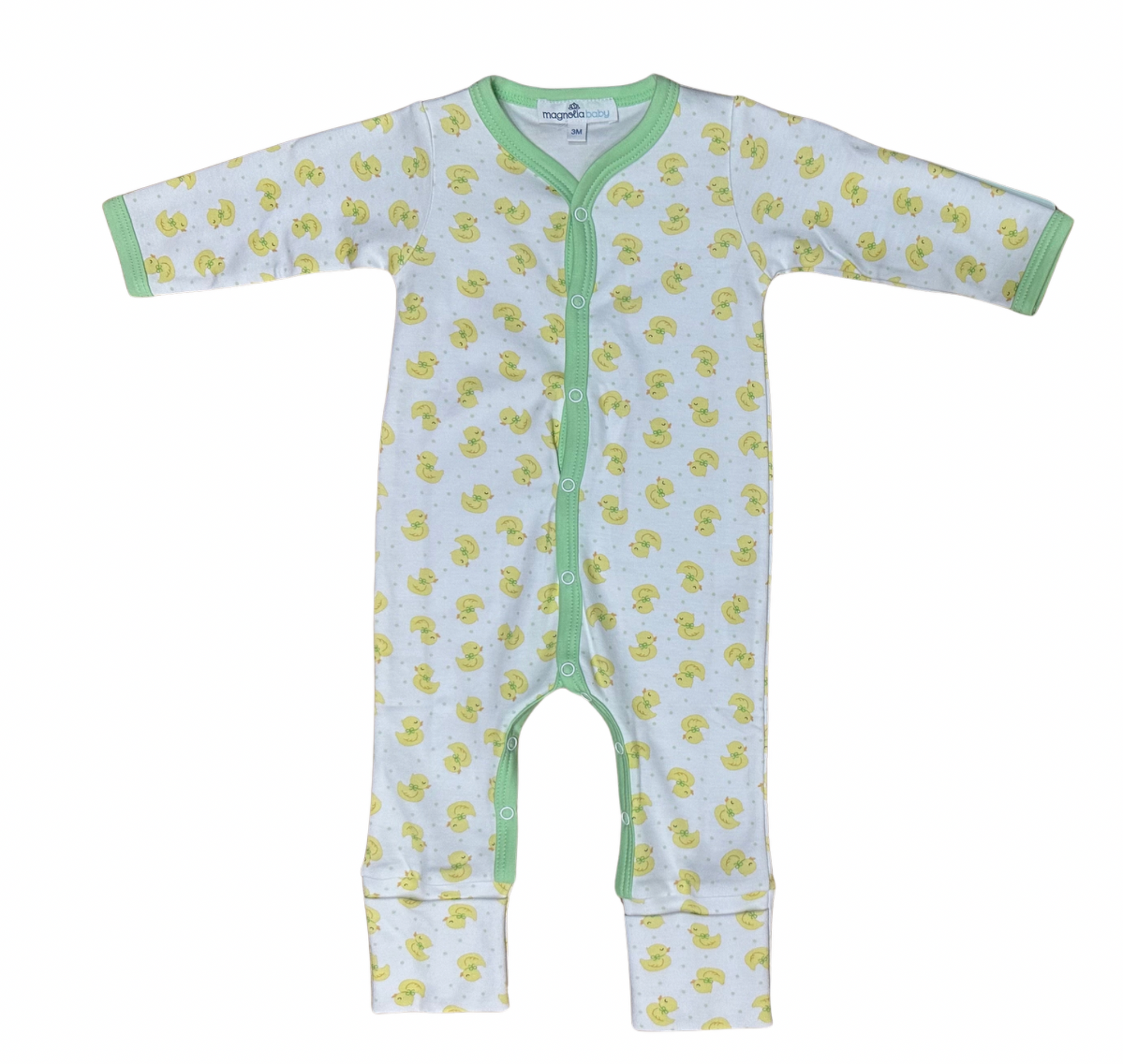 Magnolia Baby Precious Ducklings Printed Playsuit