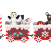 Christmas Gingerbread Train