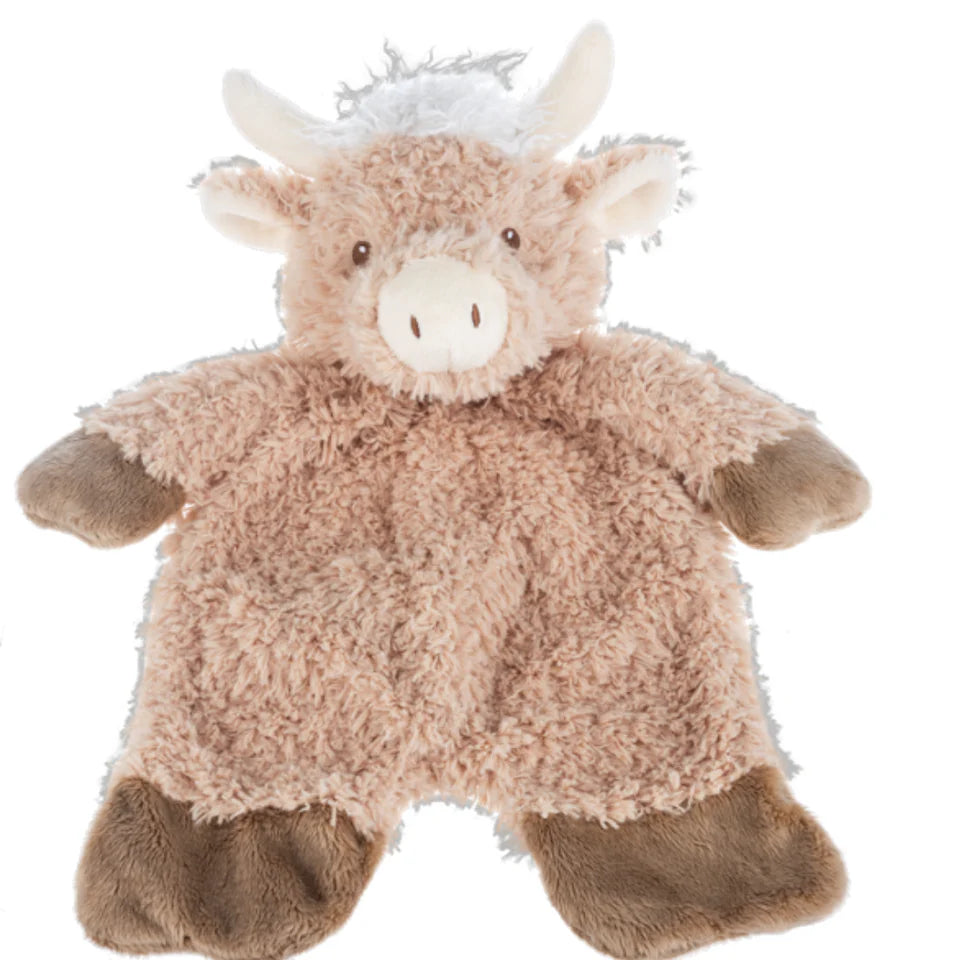 Ganz HIGHLAND COW FLAT A PAT TOY