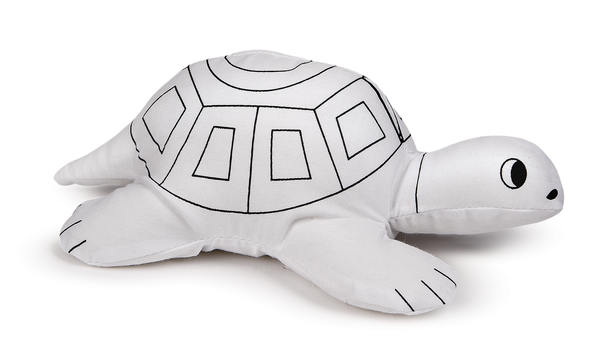 6" Color Turtle With Markers 7 PC Set