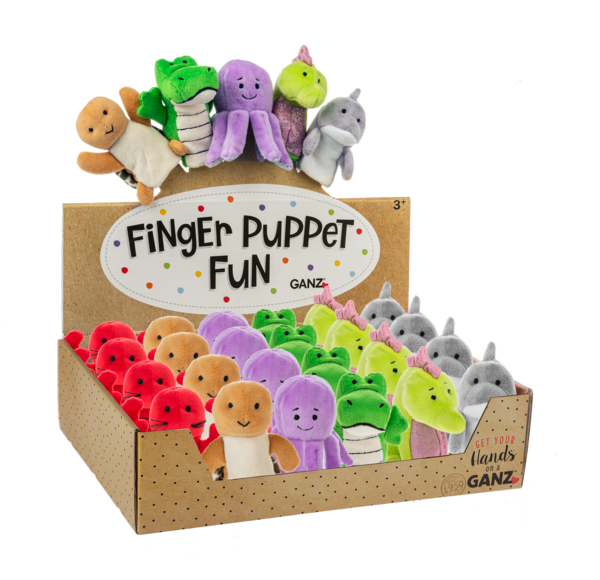 4" Finger Puppets