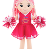 15" CHEERLEADER COURTNEY RAG DOLL