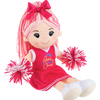 15" CHEERLEADER COURTNEY RAG DOLL