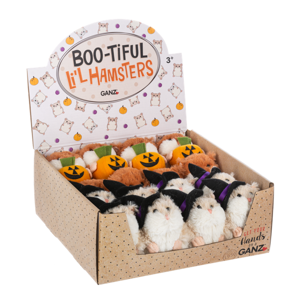 3.5" BOO-TIFUL LIL HAMSTERS