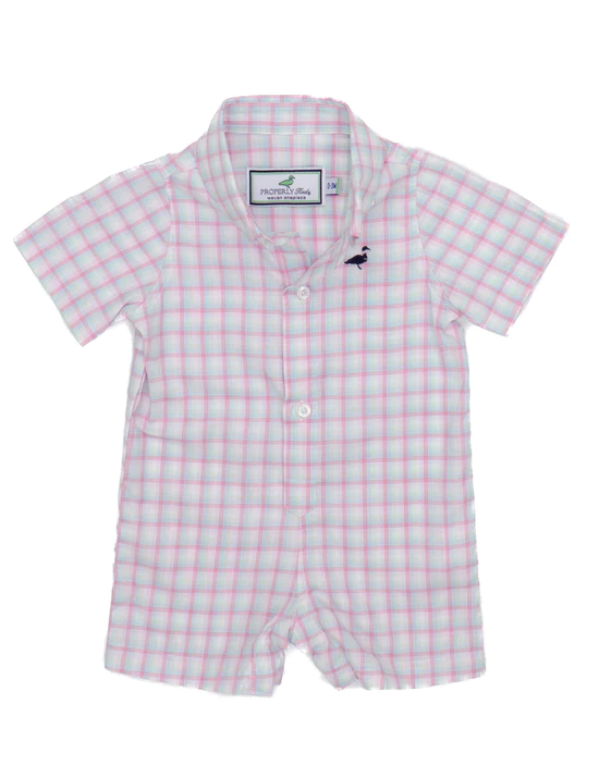 Properly Tied Baby Seasonal Shortall Blossom