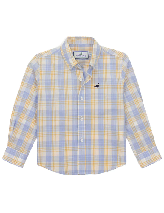 Properly Tied Boys Seasonal Sportshirt Satsuma