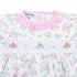 Magnolia Baby Pumpkin Blush Smocked Printed S/S Dress Set