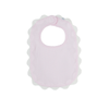 Mudpie Pink Scallop Bib