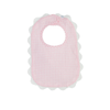 Mudpie Pink Scallop Bib