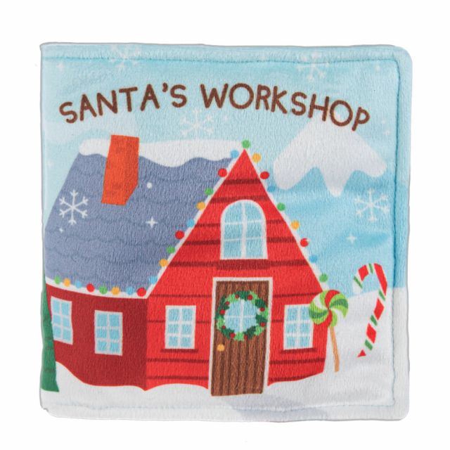 Ganz 6" Santa Soft Book