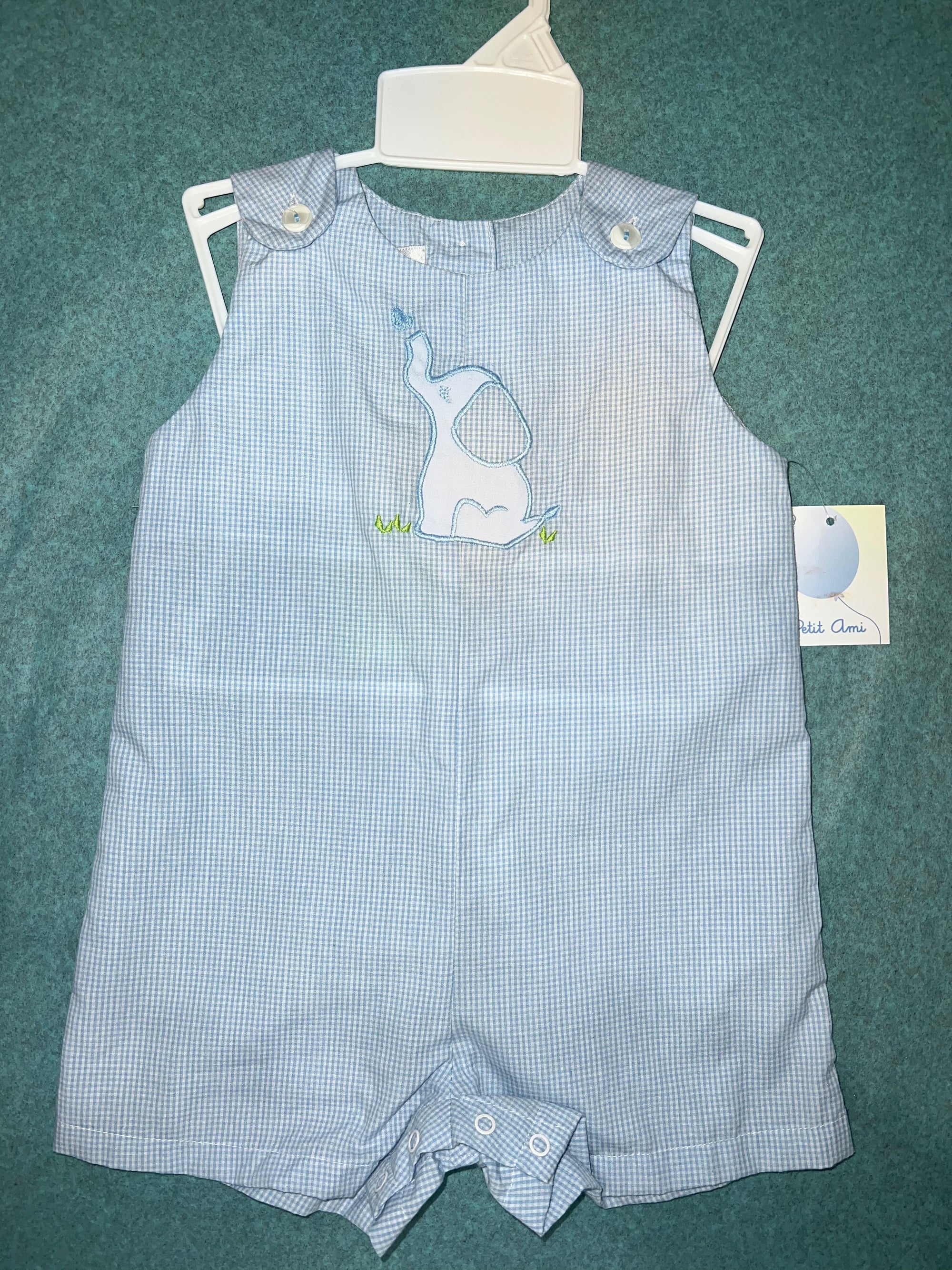 Petit Ami - Elephant Jumper Blue