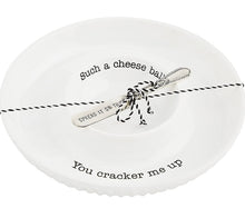 Load image into Gallery viewer, Mud Pie Cheese Ball Serving Dish Set
