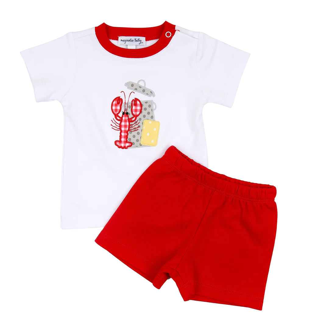 Magnolia Baby Crawfish Boil Short Set