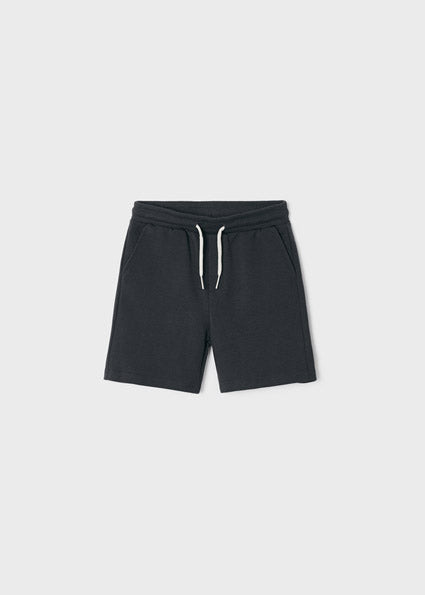 Mayoral black fleece short