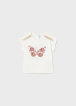 Load image into Gallery viewer, Mayoral short sleeve butterfly tee
