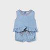 Mayoral Denim Short Set