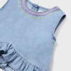 Mayoral Denim Short Set
