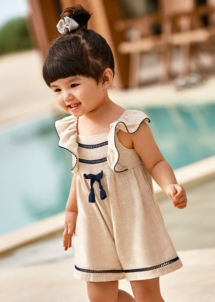 Mayoral linen romper